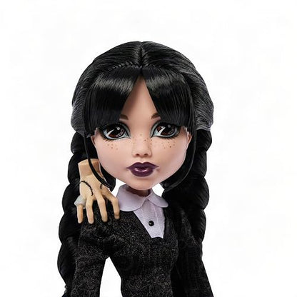 Monster High Skullector Muñeca de Colección Wednesday Merlina Adams 6Y+