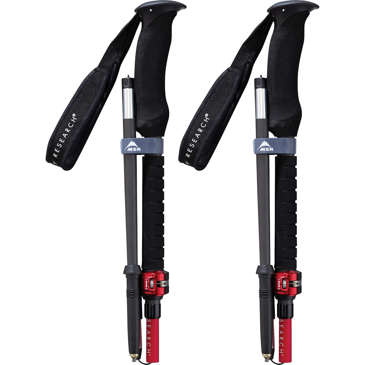 MSR DynaLock - Bastones de Senderismo Plegable de Carbono