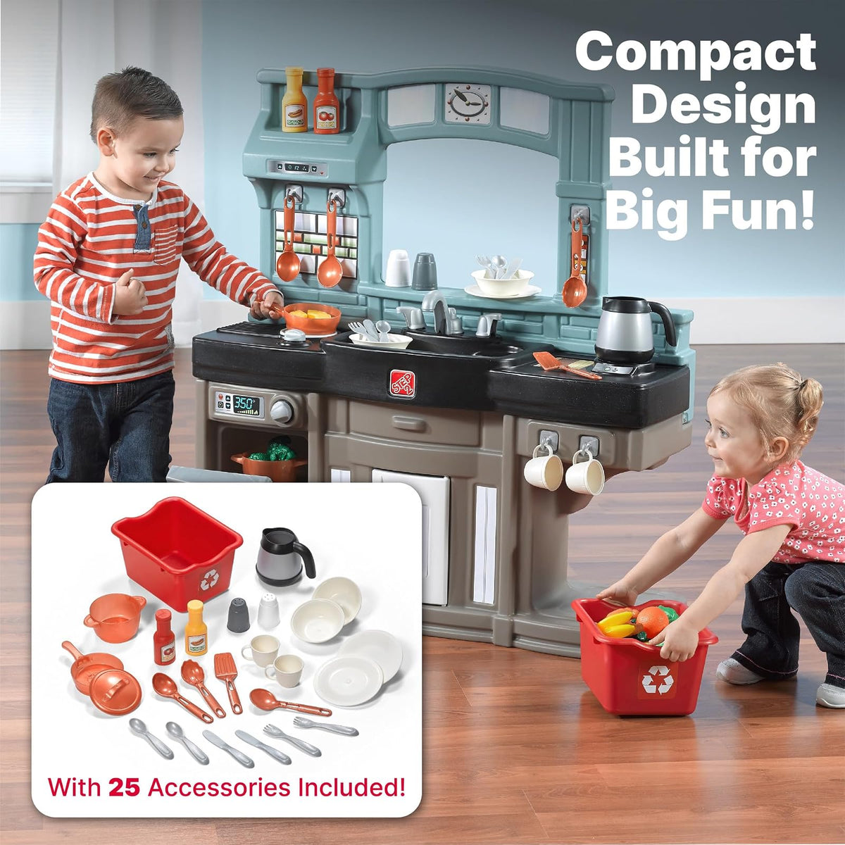 Step2 Best Chef's Toy Kitchen Playset