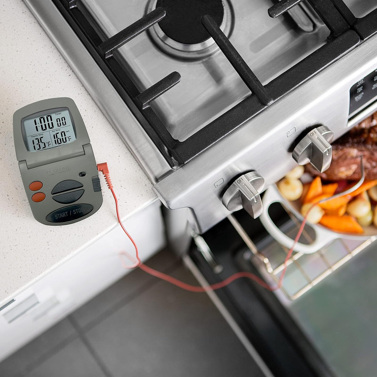 Taylor Precision Products - Termómetro digital para sonda de cocina (1 unidad)