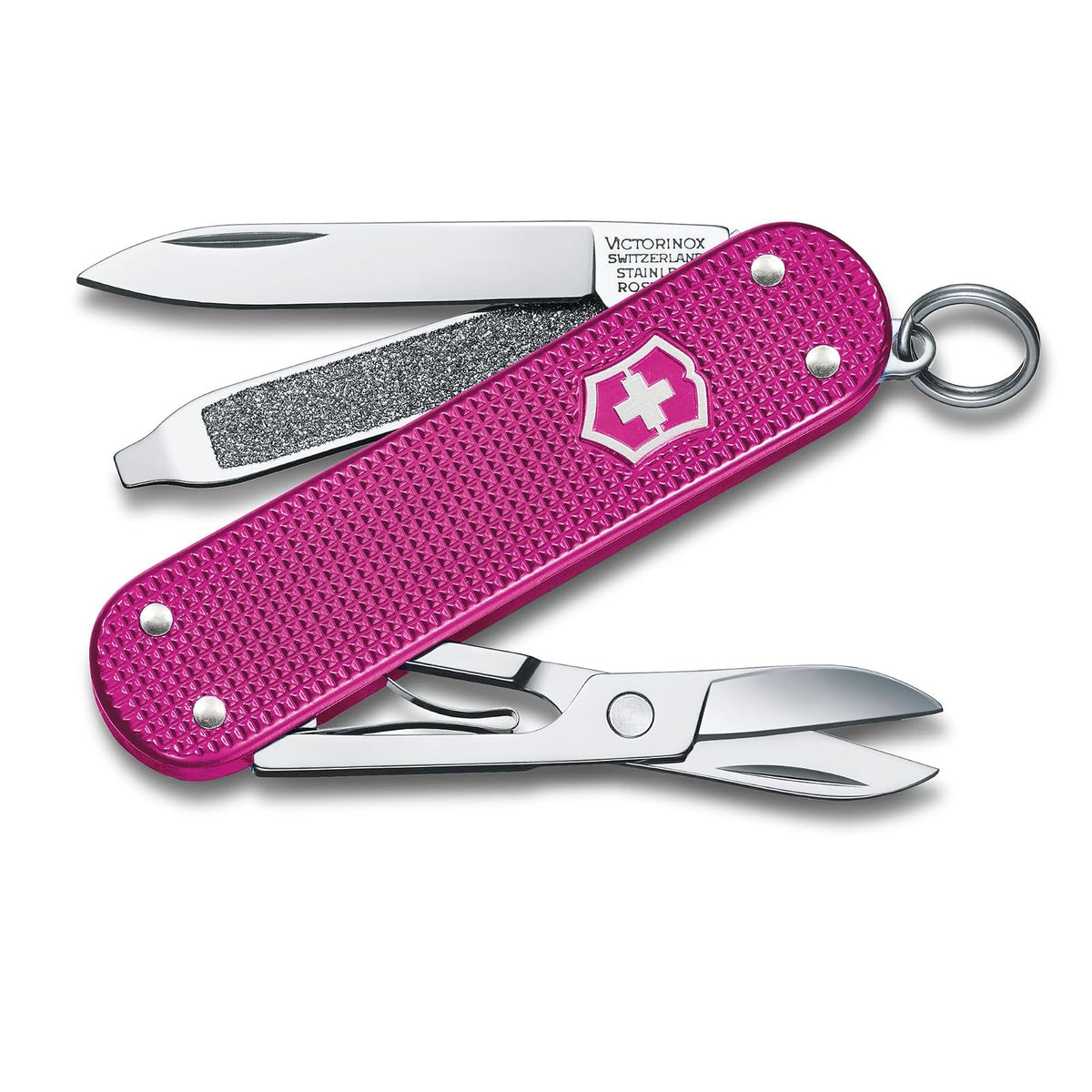 Victorinox Navaja Classic Colors, 7 Usos, Flamingo Party, Alox, 58 mm