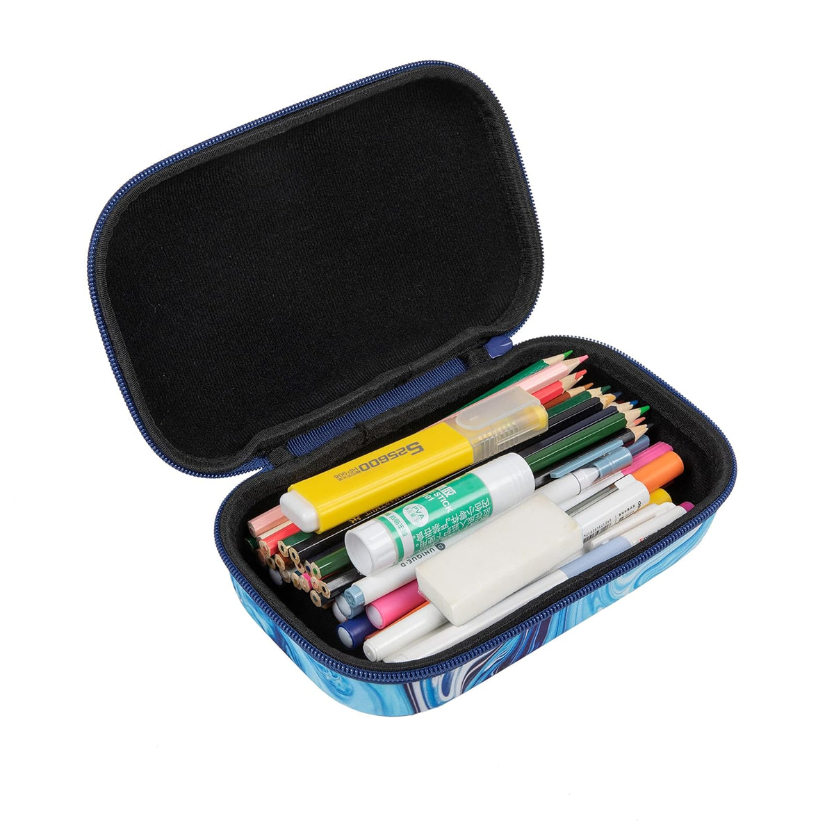 ZIPIT Estuche Azul para lápices | Estuche de gran capacidad | Estuche escolar para niñas y niños