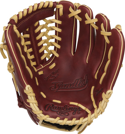 Rawlings Sandlot Series - Guante de béisbol de Piel Modificado Trap-Eze Web, 11-3/4 Pulgadas, Lanzamiento para Mano Derecha