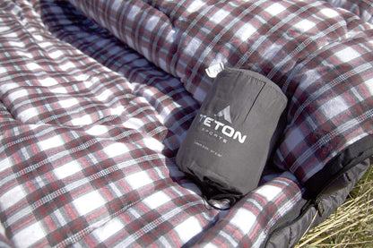 TETON Sports Forro de saco de dormir; un juego de sábanas limpio en cualquier lugar que vayas; perfecto para viajes, campamento y cualquier momento que estés lejos de casa durante la noche; lavable a máquina; juego de sábanas de viaje para tu saco de dorm