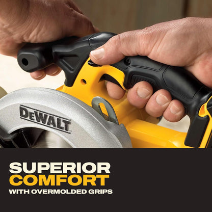 DEWALT Sierra Circular 6-1/2 Pulgadas 20V MAX* (Solo herramienta) DCS391B
