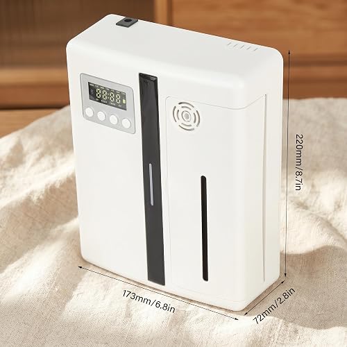 Máquina de Aromaterapia Inteligente | Aromatizantes Silencioso con Nebulización para Hogar, Hotel y SPA