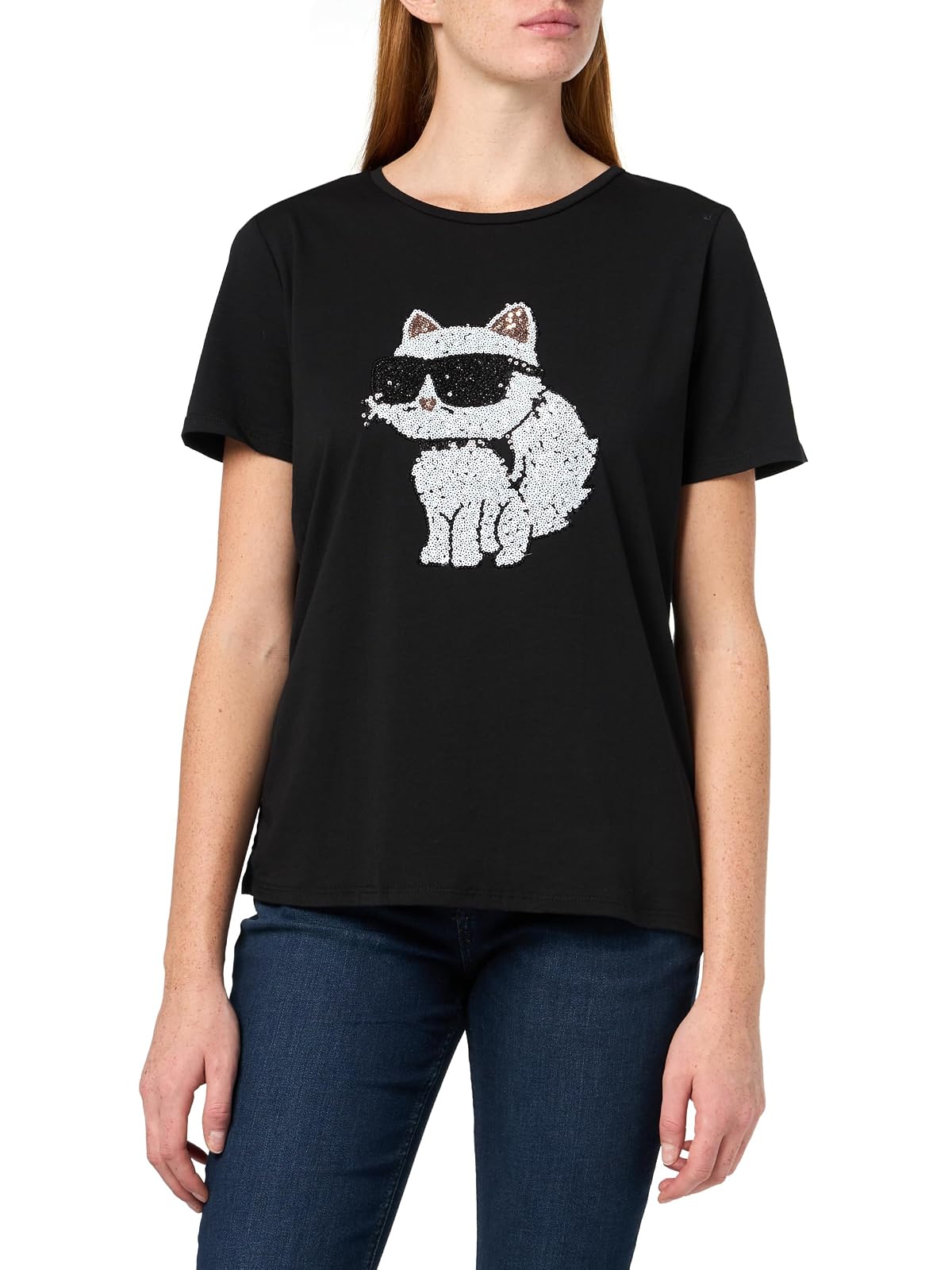 Karl Lagerfeld - Playera de Manga Corta