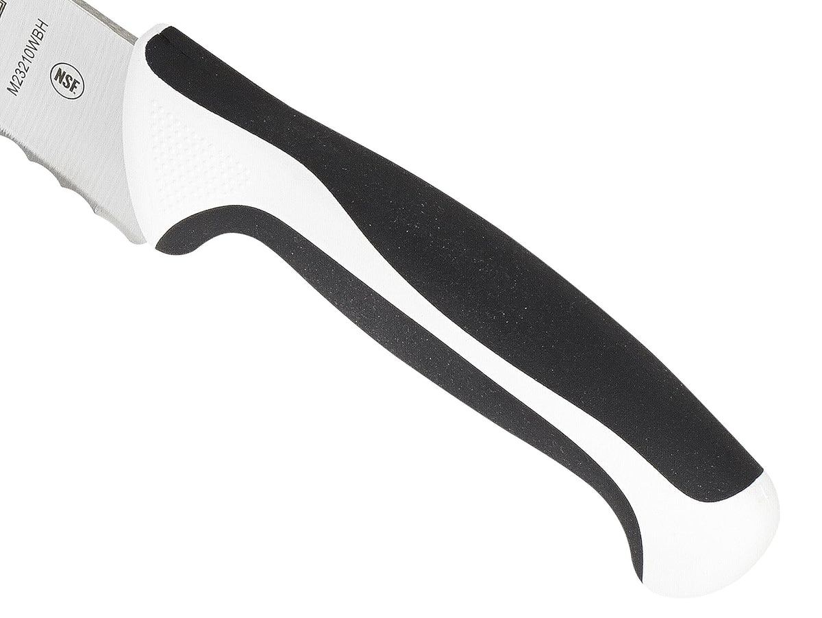 Mercer Culinary Millennia Products, Blanco, 10-Inch Wide Wavy Edge Bread Knife, 1