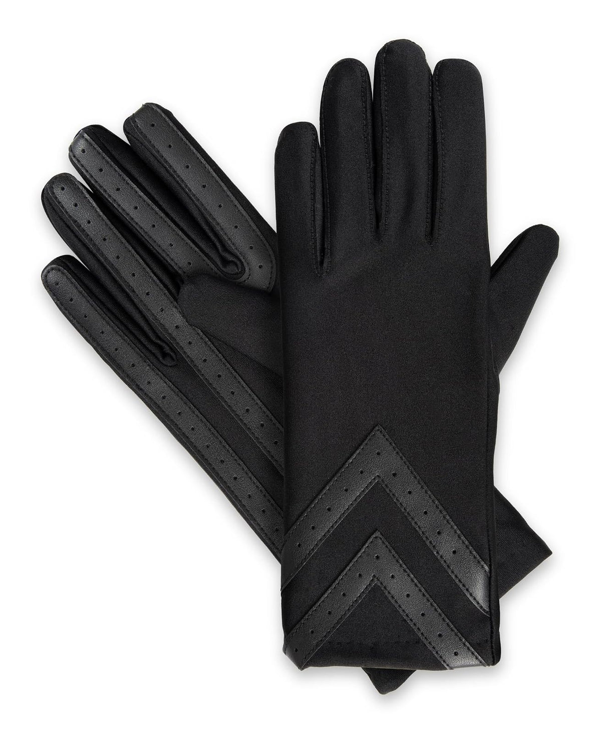 isotoner Guantes de elastano para mujer con visualización táctil para clima frío