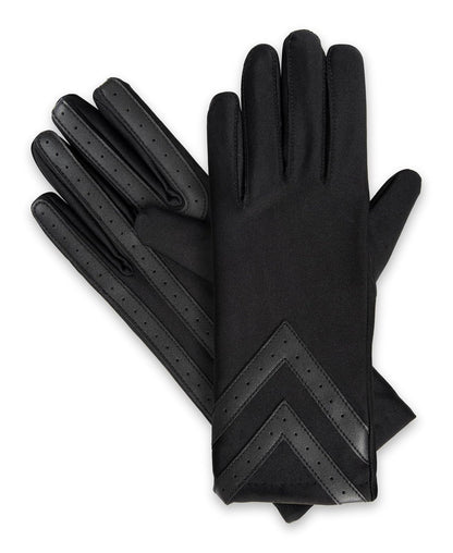 isotoner Guantes de elastano para mujer con visualización táctil para clima frío