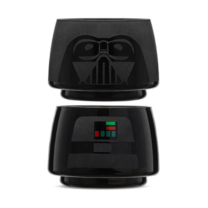 JoyJolt - Juego de 2 vasos apilables de Star Wars de 8 onzas Darth Vader con cabeza y cuerpo, divertidos juegos de vasos de cocina o bar para el hogar, regalo de Star Wars