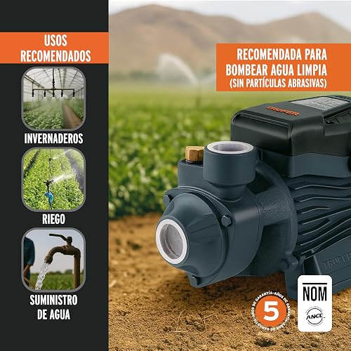Truper BOAP-1A2, Bomba periférica 1 HP