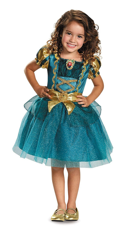 Disguise Disney Princess Merida Brave - Disfraz de niña pequeña, L (4-6x)