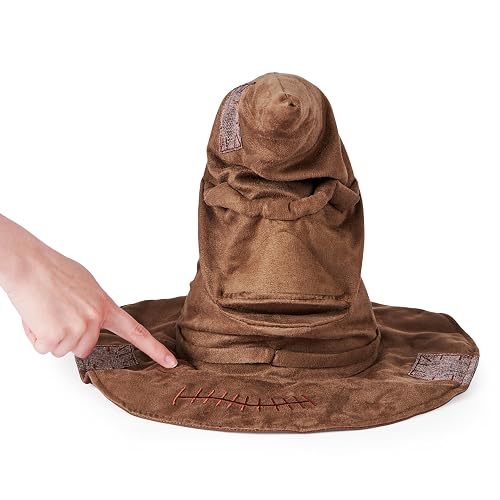 Wizarding World, Sombrero Seleccionador parlante con 15 frases para juegos de simulación de Harry Potter, juguetes para niños a partir de 5 años