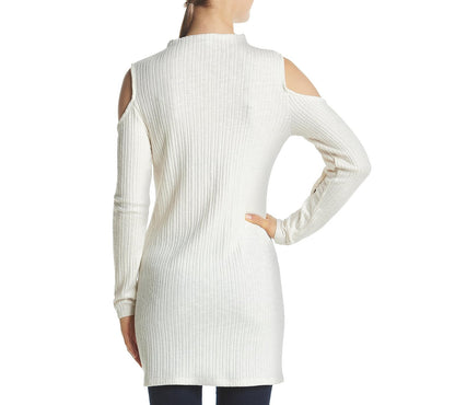 kensie Top Mixto de Hombro Descubierto para Mujer