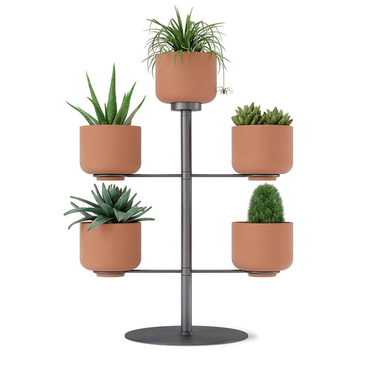 Umbra Terrapotta Macetero con Soporte
