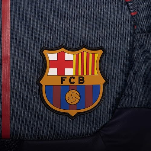 Ruz Mochila Deportiva | FC Barcelona | 100% Poliéster | Medidas 44 x 30 x 19 cm | Mochila Escolar Deportiva para niños con Compartimento Amplio, Bolsillos Laterales y Correas Acolchadas