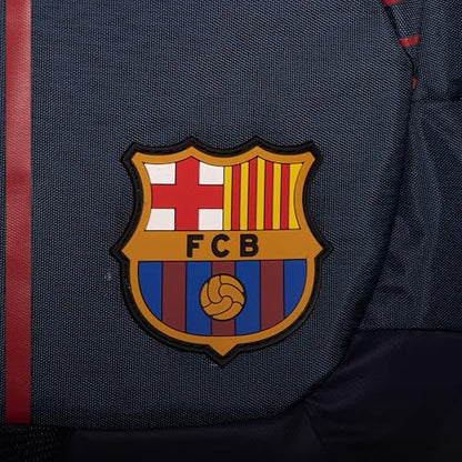 Ruz Mochila Deportiva | FC Barcelona | 100% Poliéster | Medidas 44 x 30 x 19 cm | Mochila Escolar Deportiva para niños con Compartimento Amplio, Bolsillos Laterales y Correas Acolchadas