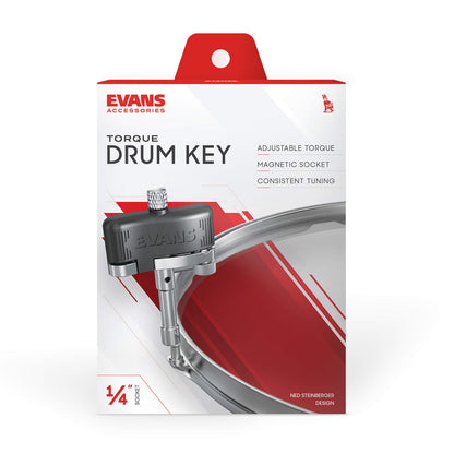 Llave para Batería Evans DATK - Herramienta de Ajuste para Bateristas | Ajuste Preciso | Duradera y Resistente | Fácil de Usar | Herramienta Esencial | Accesorio de Batería | Mejora tu Sonido | Evans