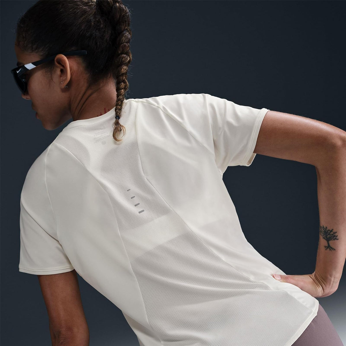 Nike Swift Dri-fit Kurzarm-laufoberteil für Damen Top de Correr de Manga Corta Mujer