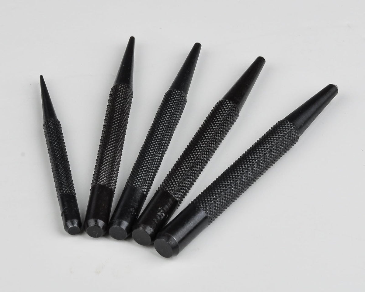 Fowler Full Warranty 52-500-015-0 Black Nitrate Center Punch 5 Piece Set