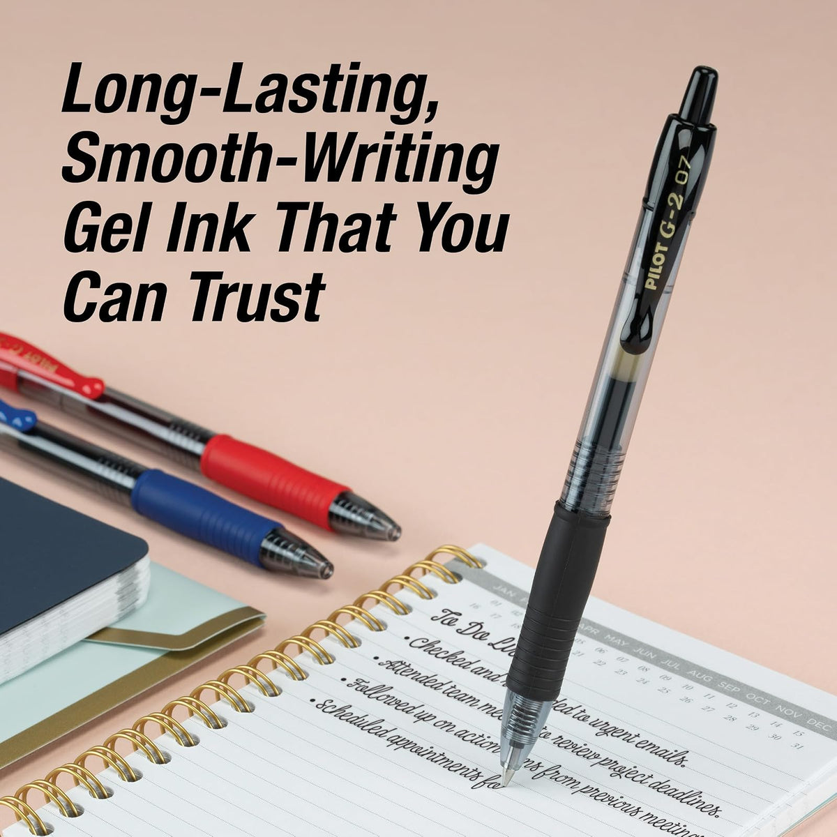 Pilot G2 Premium - Bolígrafos de gel de punta fina de 0,7 mm, punta fina, paquete de 14 unidades, ideales para la escuela, diario y escritura de oficina
