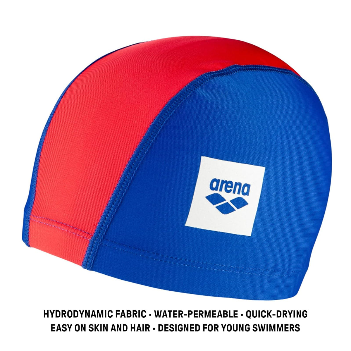 Arena Junior Unix II - Gorro de natación Unisex de Licra para niños y niñas, de Tela elástica Ligera para Piscina, Talla única