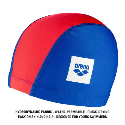 Arena Junior Unix II - Gorro de natación Unisex de Licra para niños y niñas, de Tela elástica Ligera para Piscina, Talla única