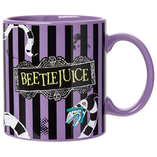 Silver Buffalo Beetlejuice Sandworm, taza de cerámica, 567 g | 0,59 litros