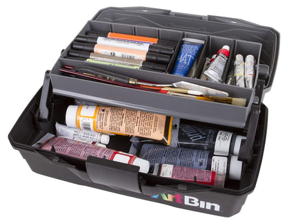 ArtBin - Caja con charola para materiales de arte, One Tray, 1, 1