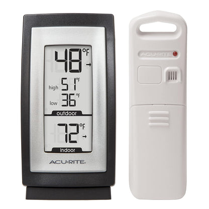 AcuRite 00831 A2 termómetro Digital con indicador de Temperatura Interior/Exterior