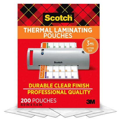 Scotch PRO Laminadora Térmica de 2 Rodillos - Paquete de 200