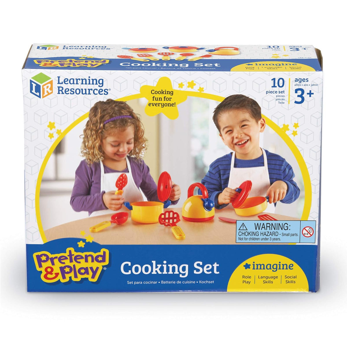 Learning Resources Set de Cocina Pretend & Play Cooking Set