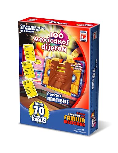 Fotorama 100 Mexicanos Viaje| Juego de Mesa Multijuegos Economico| Juego de Mesa