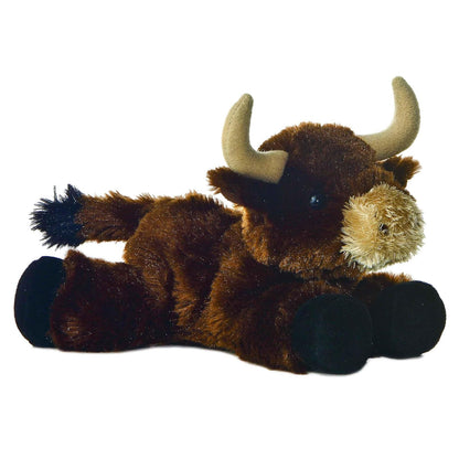 Aurora Mini Flopsie Peluche Coleccionable - 20.3 cm - café Toro