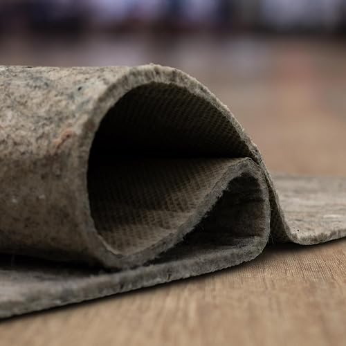 Mohawk Home Dual Surface Felt Non Slip Rug Pad, 2'x12', 1/4 Inch Thick, Safe for All Floors