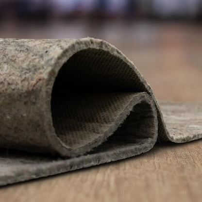 Mohawk Home Dual Surface Felt Non Slip Rug Pad, 2'x12', 1/4 Inch Thick, Safe for All Floors