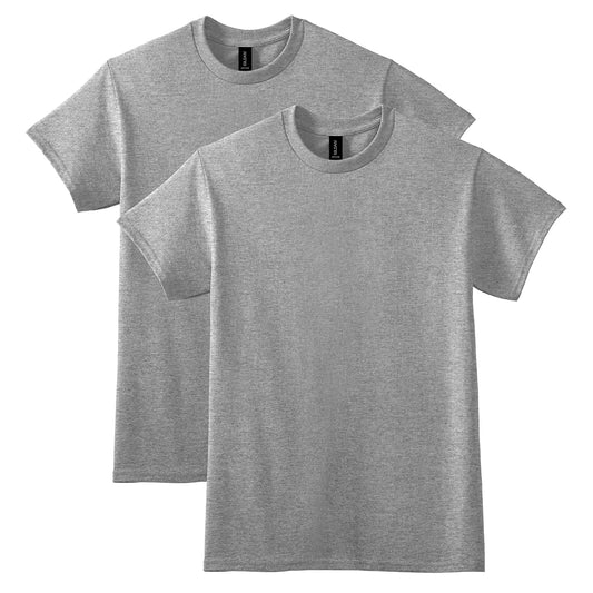 Gildan Dryblend Playera para Adultos, Paquete de 2 Camiseta para Hombre