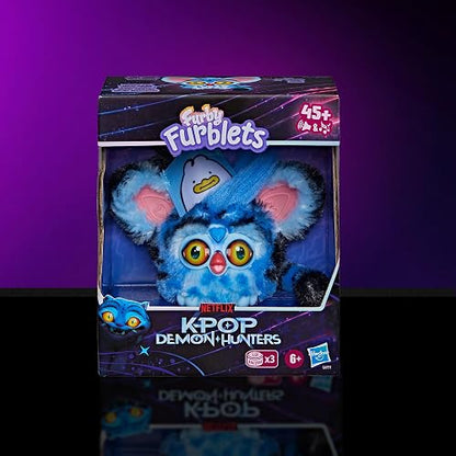 KPOP DEMON HUNTERS Furby Furblets Tigre Derpy, Peluche Electrónico Interactivo