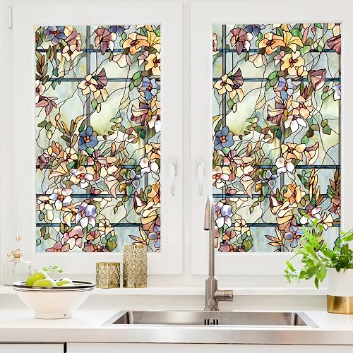 ARTSCAPE Trellis Window Film, 24" x 36", Multicolor