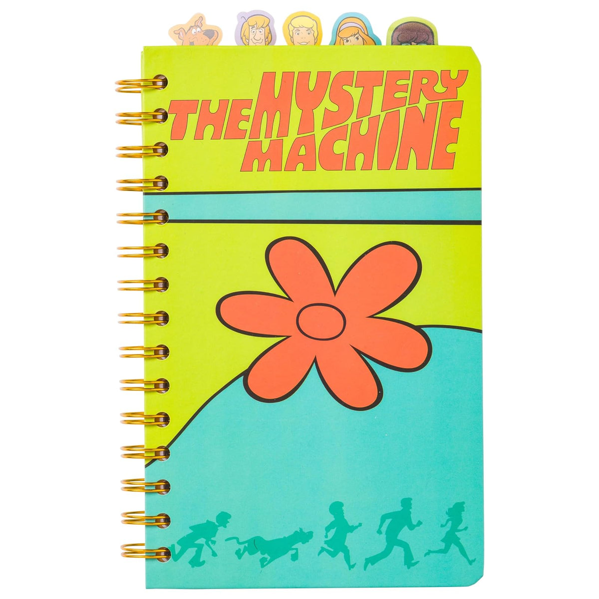 Silver Buffalo Cuaderno Espiral Pokémon, 8 x 5 Pulgadas - Warner Bros Scooby Doo