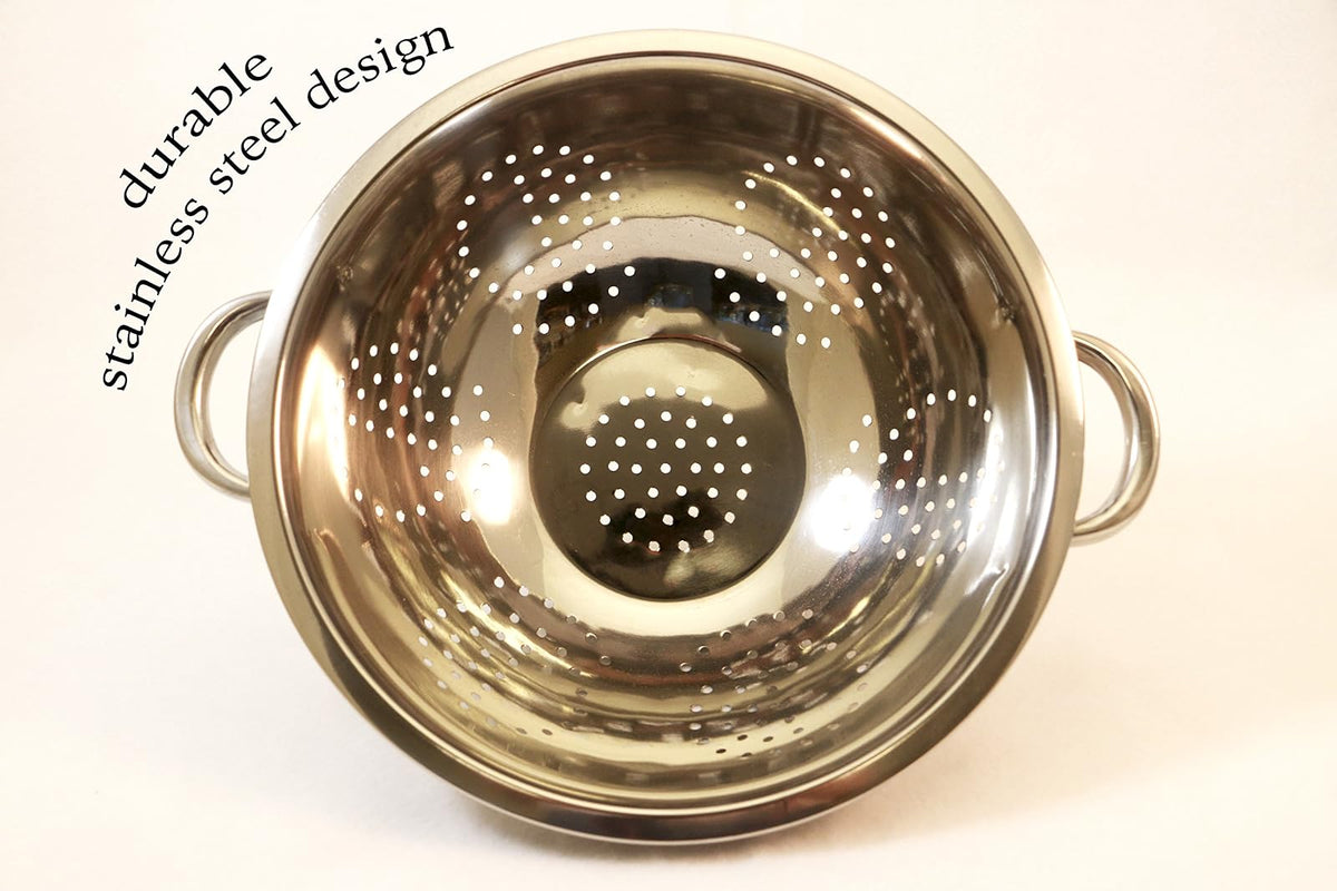 Excelsteel 242 5-Quart Stainless Steel Colander