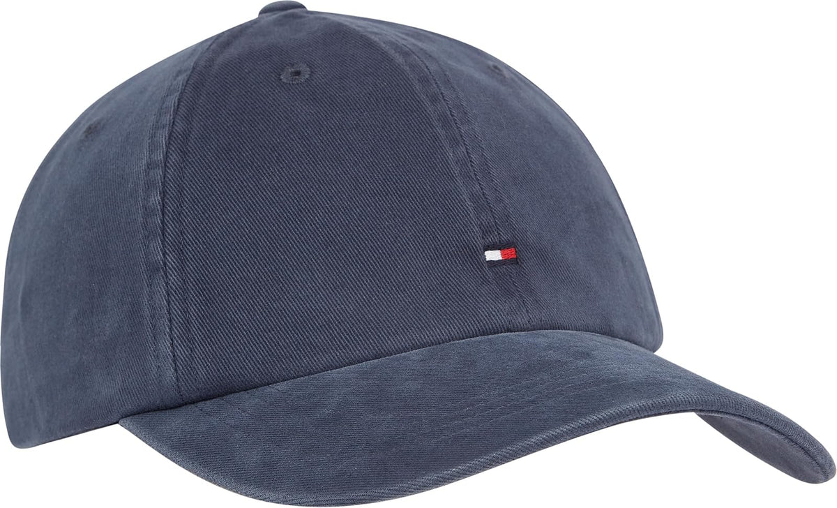 Tommy Hilfiger Cotton 85 Logo Adjustable Baseball Cap Gorra de béisbol Hombre - Talla Única - Mar Egeo