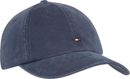 Tommy Hilfiger Cotton 85 Logo Adjustable Baseball Cap Gorra de béisbol Hombre - Talla Única - Mar Egeo