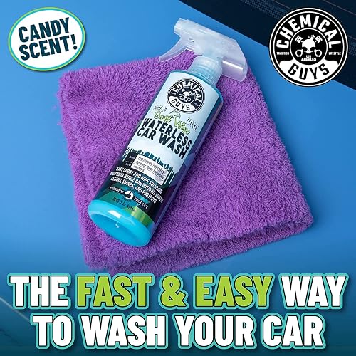 Chemical Guys Swift Wipe Sprayable Waterless Car Wash, Limpia Fácilmente - Sólo Pulverizar y Limpiar, Seguro para Automóviles, Camiones, Motocicletas, RVs y Más, 3.79 L