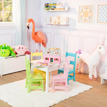 Melissa & Doug Sillón de la corona para niños, muebles infantiles de cuero rosado de imitación, sillón infantil, construcción resistente, 44.45 cm alto x 46.482 cm ancho x 58.42 cm largo