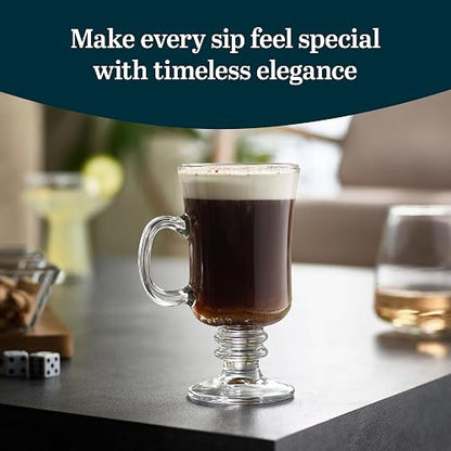 Libbey Juego de 4 tazas de café irlandés de 20 ml