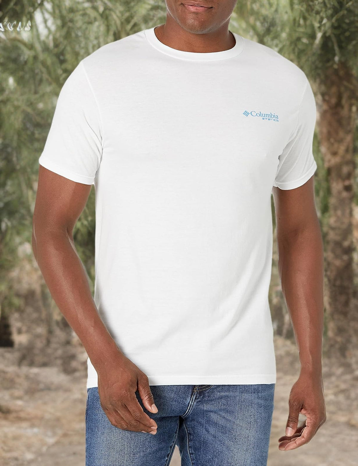 Columbia Playera Estampada Camiseta para para Hombre