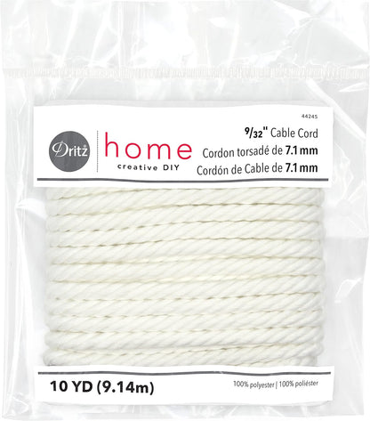 Dritz Home 44245 - Cable de Cable (9/32 x 10 Yardas, tamaño 200)