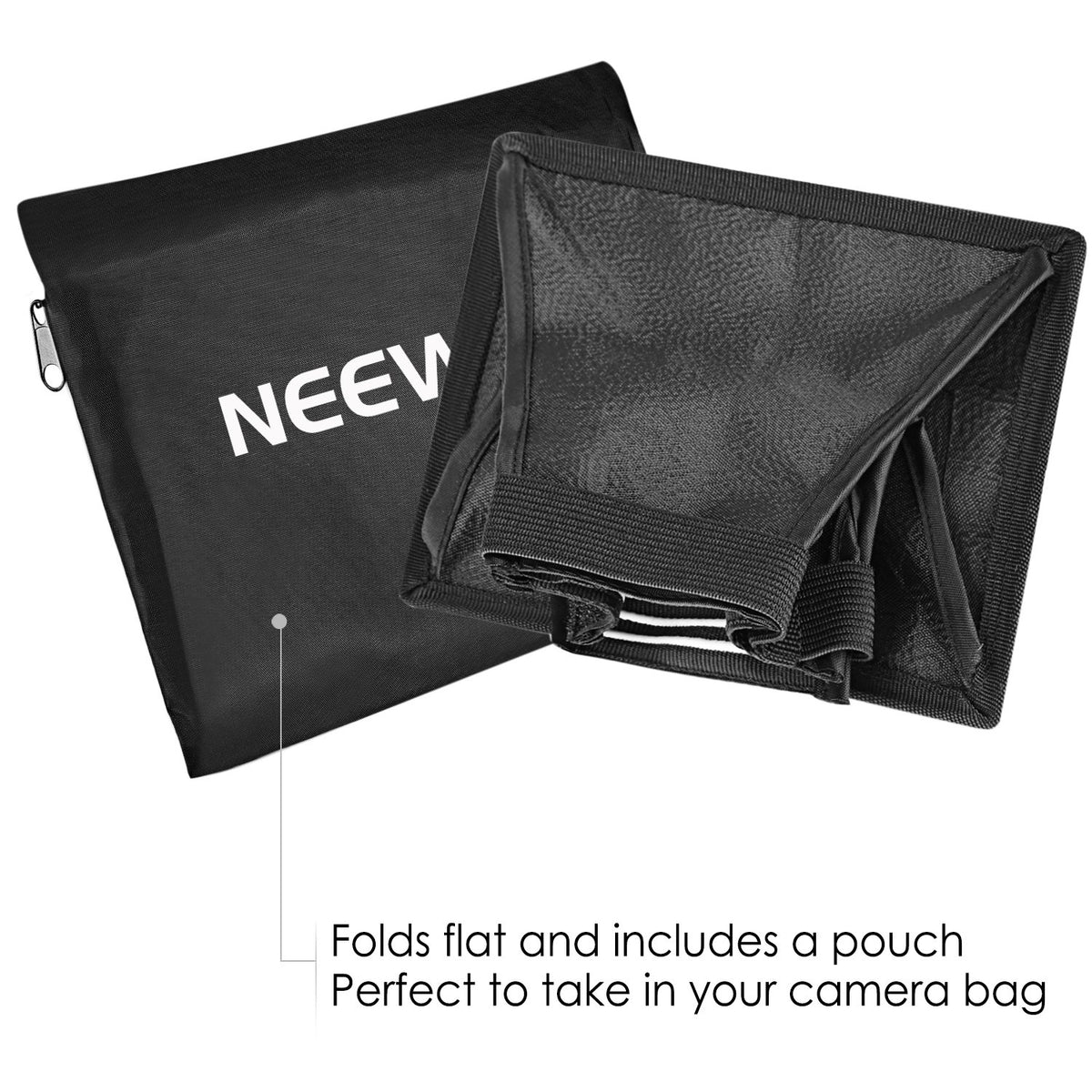 NEEWER Cámara Speedlite Flash Difusor de Reflector Kit y Caja de Luz para Canon Nikon y Otras Cámaras DSLR, TT560 TT850 TT860 NW561 NW670 VK750II